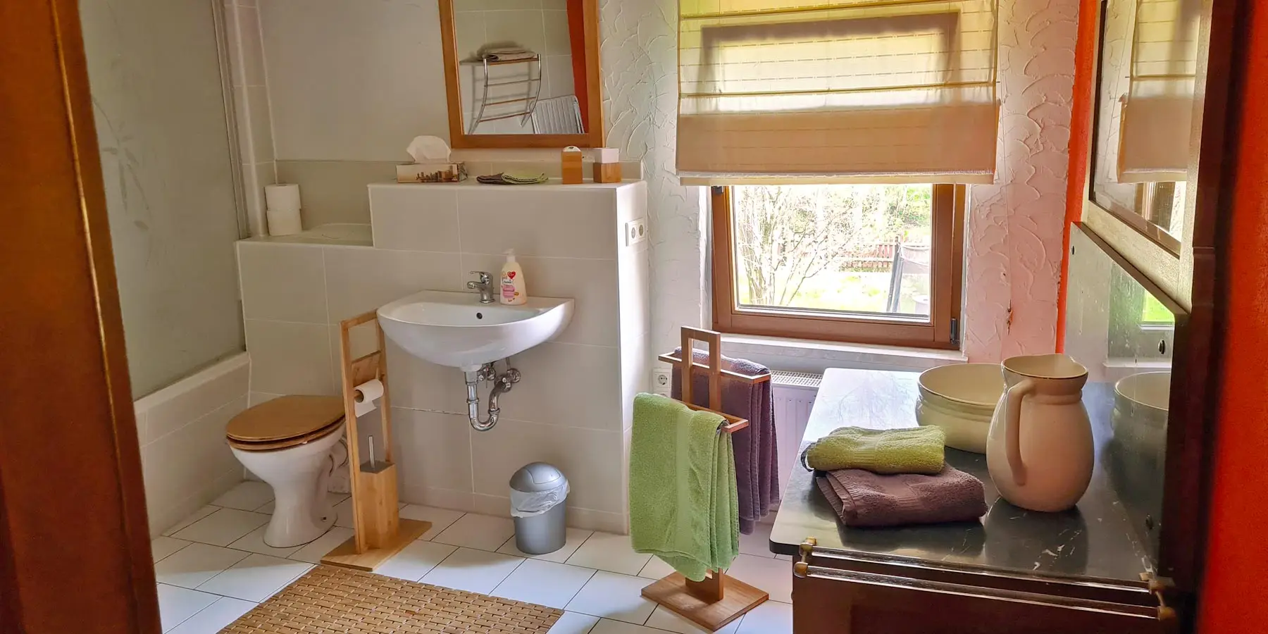 Bad in der Ferienwohnung
