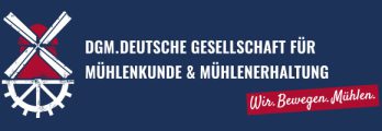 Logo Deutschen Gesellschaft für Mühlenkunde und Mühlenerhaltung e.V.